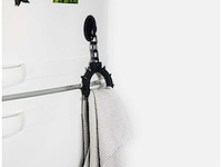 Partij handdoek hangers - zwart (250x) - afbeelding 4 van  5