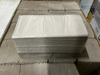 Partij handdoek zz-vouw 1 laags recycled 23x25cm 20x250 vel (80x) - afbeelding 1 van  5