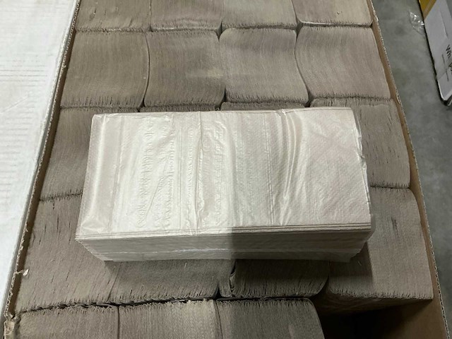 Partij handdoek zz-vouw 1 laags recycled 23x25cm 20x250 vel (80x) - afbeelding 2 van  5