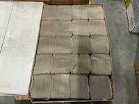 Partij handdoek zz-vouw 1 laags recycled 23x25cm 20x250 vel (80x) - afbeelding 3 van  5