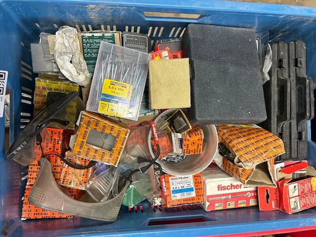 Partij handgereedschap en bouwmaterialen w.o. hilti, fisher, ferm - afbeelding 2 van  6