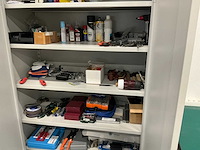 Partij handgereedschap en divers met manitan werkplaatskast - afbeelding 2 van  9