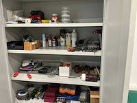 Partij handgereedschap en divers met manitan werkplaatskast - afbeelding 3 van  9