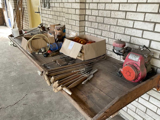 Partij handgereedschap en divers - afbeelding 2 van  6
