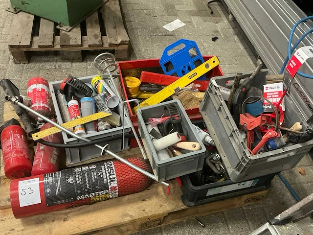 Partij handgereedschap en divers - afbeelding 1 van  6