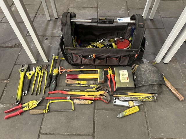 Partij handgereedschap en werktas - afbeelding 1 van  8