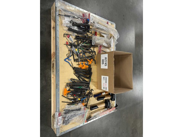Partij handgereedschap gemixed (inbussleutels & torxsleutels & hamers) - afbeelding 6 van  8