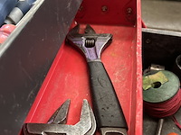 Partij handgereedschap in gereedschapskoffer - afbeelding 6 van  7