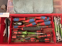 Partij handgereedschap in koffer/krat - afbeelding 2 van  6