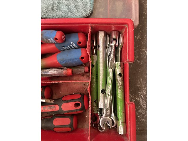 Partij handgereedschap in koffer/krat - afbeelding 5 van  6