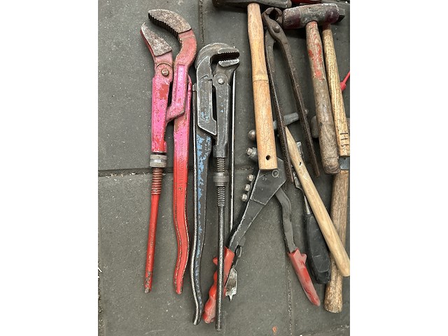 Partij handgereedschap in krat - afbeelding 3 van  7