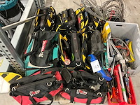 Partij handgereedschappen & installatie materiaal - afbeelding 2 van  4