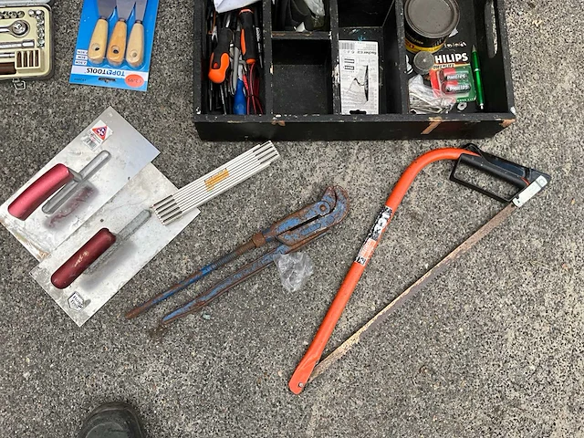 Partij handgereedschappen + koffers - afbeelding 7 van  9