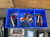 Partij handgereedschappen + koffers - afbeelding 8 van  9