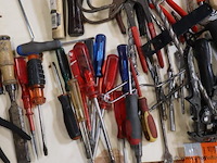 Partij handgereedschappen o.a. schroevendraaiers, hamers, tangen & beitels - afbeelding 3 van  6