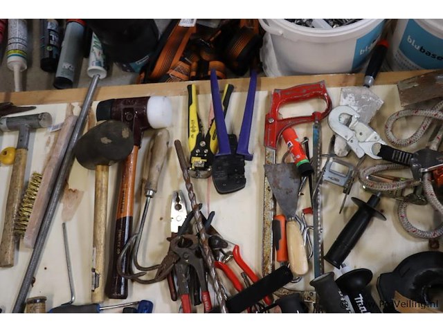 Partij handgereedschappen o.a. schroevendraaiers, hamers, tangen & beitels - afbeelding 5 van  6