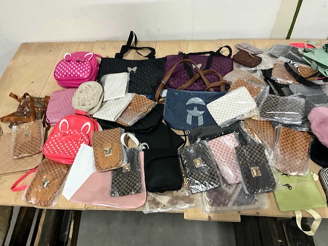 Partij handtassen (ca. 170x) - afbeelding 3 van  9