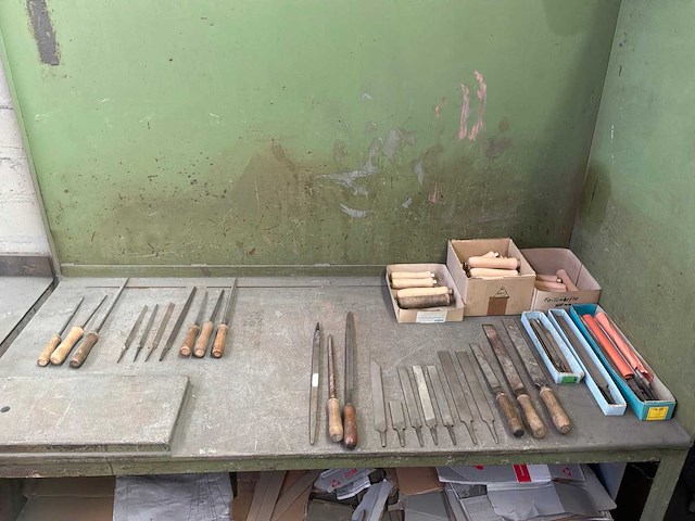 Partij handvijlen - afbeelding 1 van  7