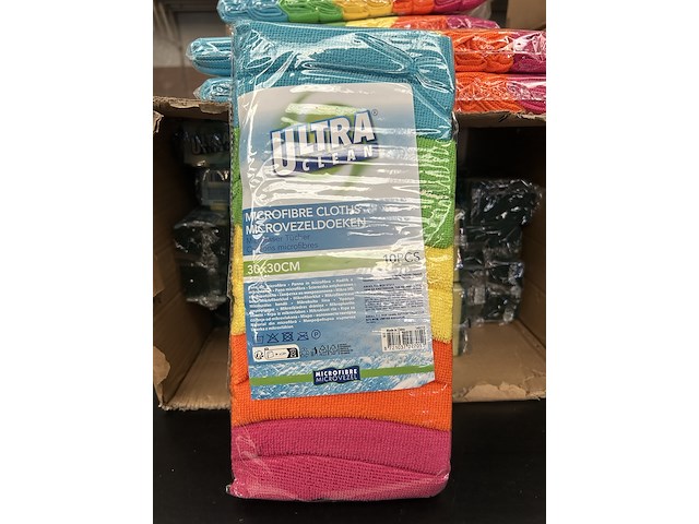 Partij handzeep, schuursponzen, vaatdoeken, w.o. ultra clean - afbeelding 6 van  7