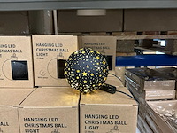 Partij hanging led christmas ball light ø10cm with timer (36x) - afbeelding 1 van  4