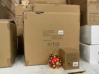 Partij hanging led christmas ball light ø10cm with timer (36x) - afbeelding 3 van  3