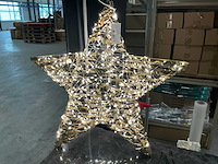 Partij hanging light star 50cm incl timer (6x) - afbeelding 1 van  4