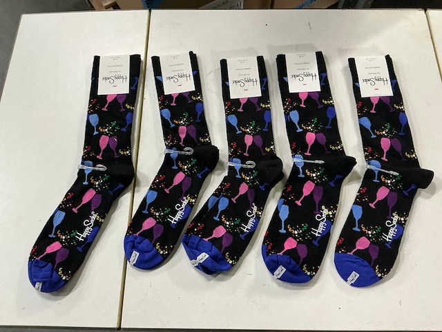 Partij happy socks combed cotton (87x) - afbeelding 1 van  3