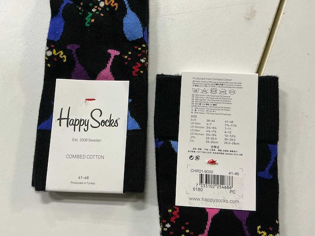 Partij happy socks combed cotton (87x) - afbeelding 2 van  3