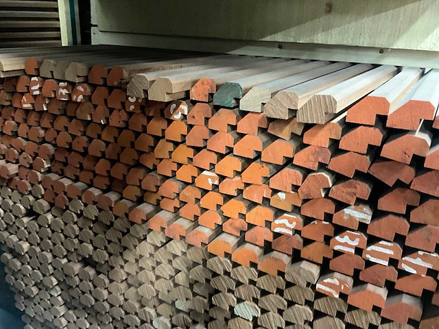 Partij hardhout glaslatten - afbeelding 3 van  9