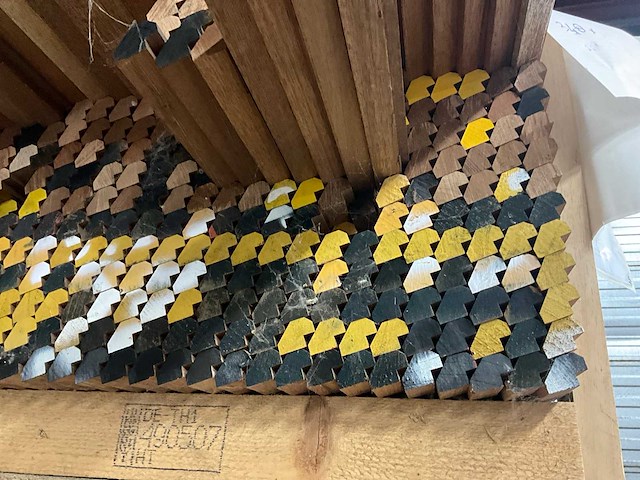 Partij hardhout glaslatten - afbeelding 6 van  9