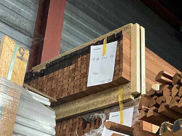 Partij hardhout glaslatten - afbeelding 7 van  9