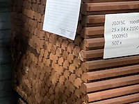 Partij hardhout glaslatten - afbeelding 9 van  9