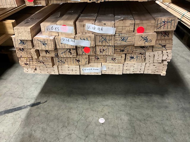 Partij hardhout glaslatten - afbeelding 4 van  15