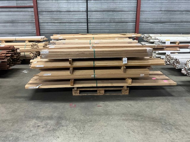 Partij hardhout glaslatten - afbeelding 8 van  15