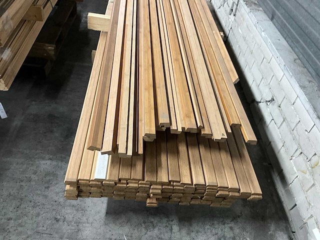 Partij hardhout glaslatten - afbeelding 10 van  15