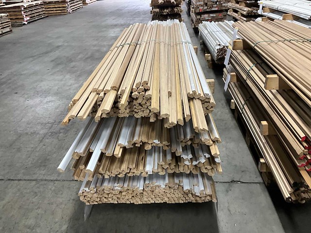 Partij hardhout glaslatten - afbeelding 2 van  11