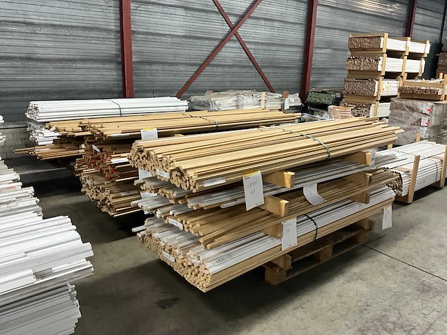 Partij hardhout glaslatten - afbeelding 1 van  11