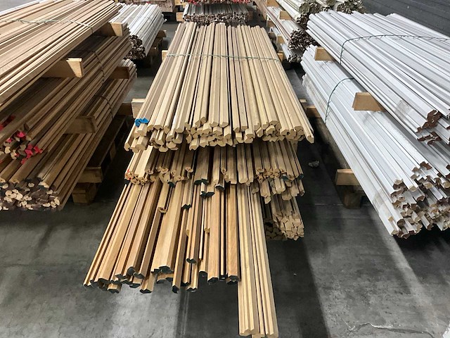 Partij hardhout glaslatten - afbeelding 8 van  11