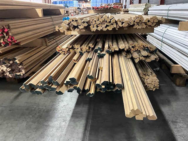 Partij hardhout glaslatten - afbeelding 9 van  11