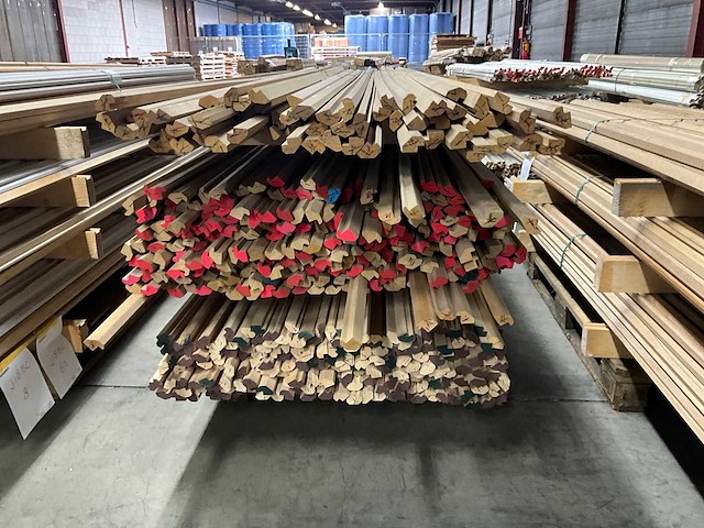 Partij hardhout glaslatten - afbeelding 11 van  11