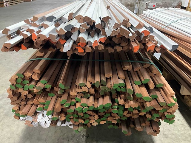 Partij hardhout glaslatten - afbeelding 2 van  10