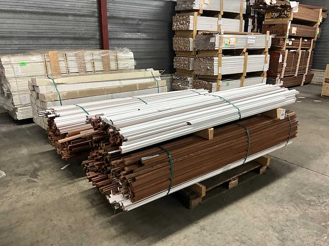 Partij hardhout glaslatten - afbeelding 1 van  10