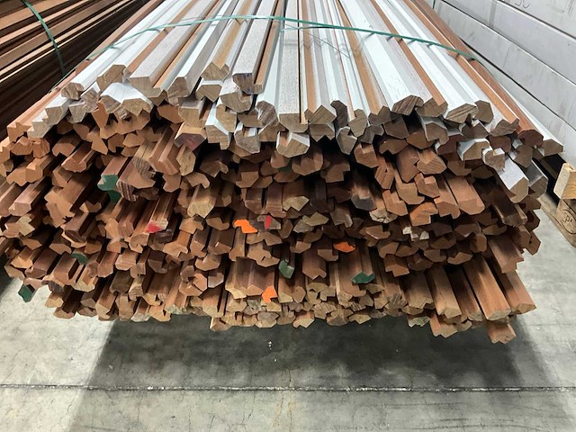 Partij hardhout glaslatten - afbeelding 9 van  10