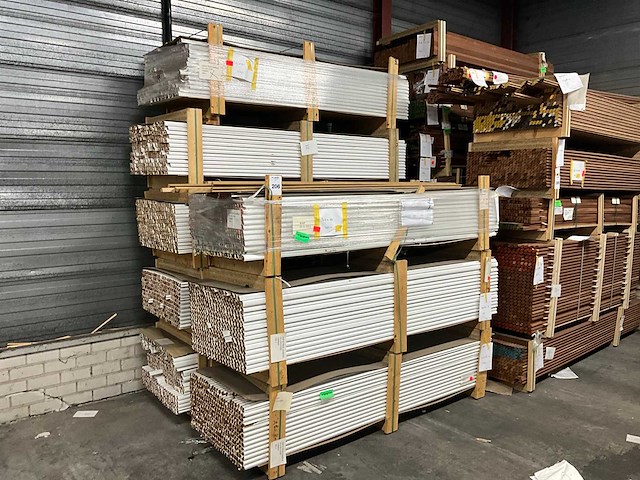 Partij hardhout glaslatten - afbeelding 1 van  10