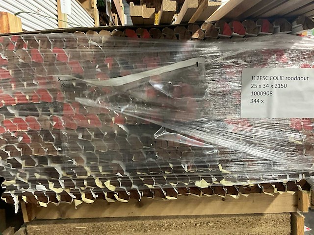 Partij hardhout glaslatten - afbeelding 9 van  10