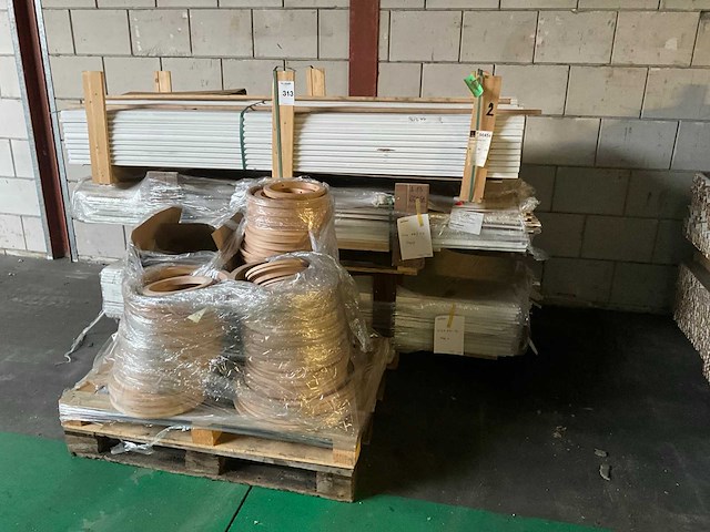 Partij hardhout glaslatten - afbeelding 1 van  10