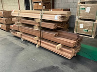 Partij hardhouten latten