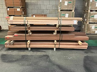 Partij hardhouten latten - afbeelding 2 van  7