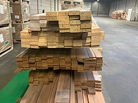 Partij hardhouten latten - afbeelding 4 van  7