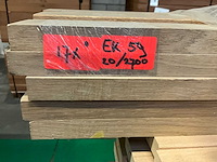 Partij hardhouten latten - afbeelding 6 van  7